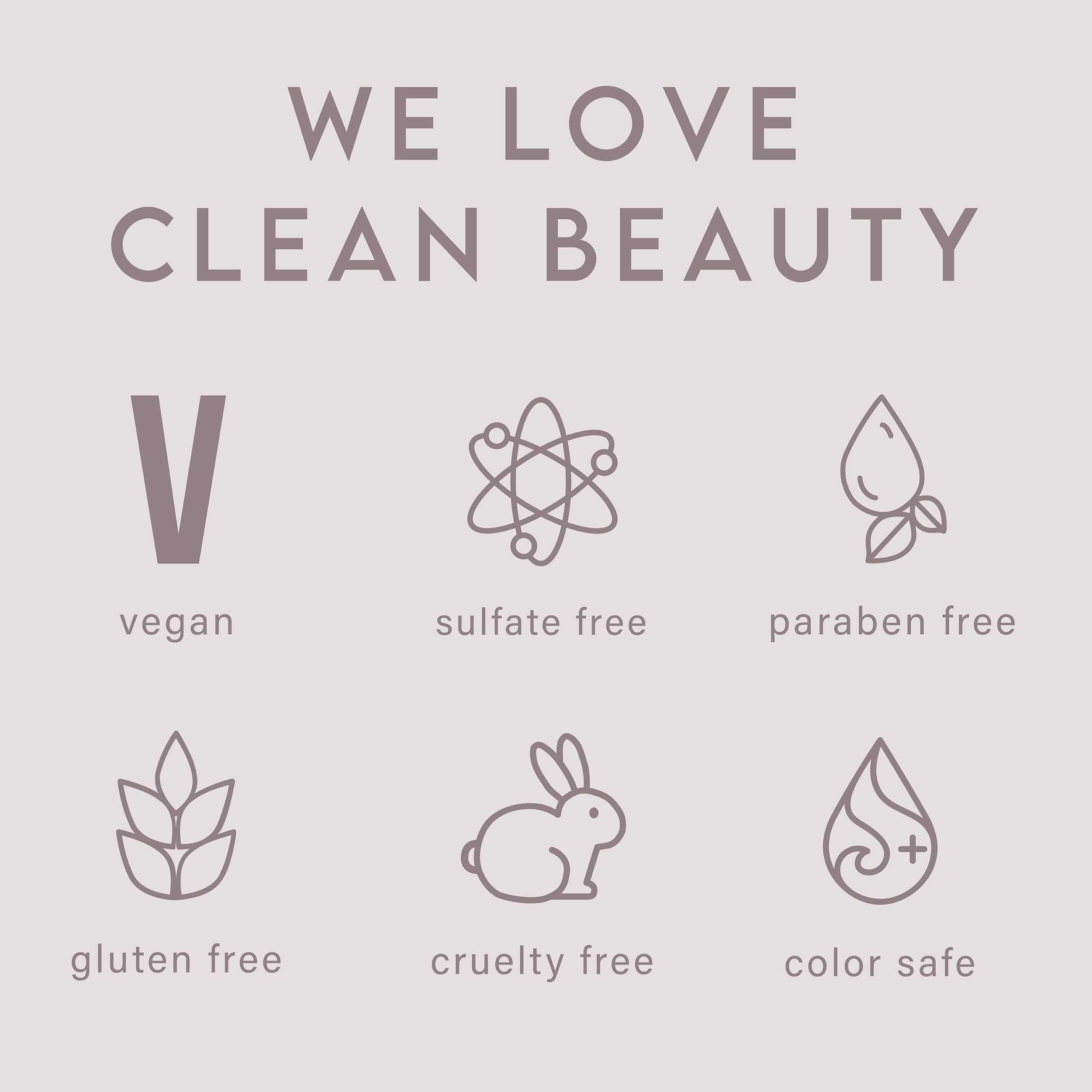 Formulation sans sulfates ni parabènes, cruelty-free et respectueuse de l’environnement.