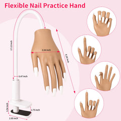 ALUROICE doigts-flexibles-pratique, permet diverses poses et techniques.