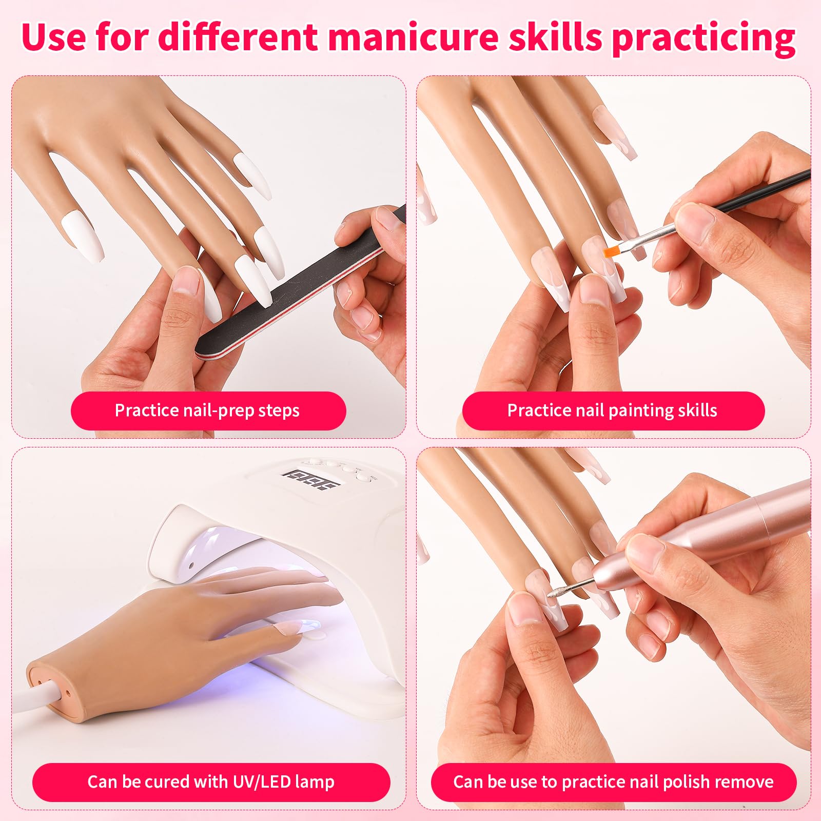 ALUROICE kit-accessoires-pratique-ongles, parfait pour débutants et professionnels.