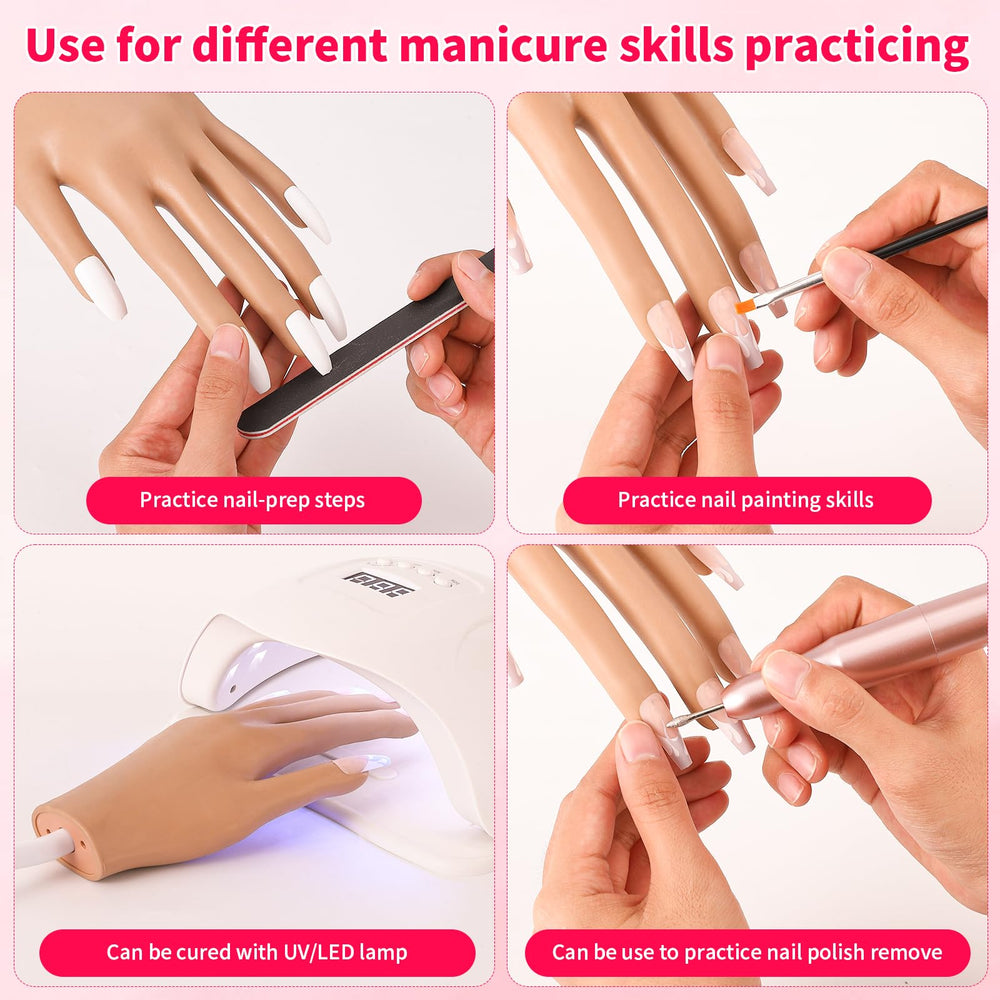 ALUROICE kit-accessoires-pratique-ongles, parfait pour débutants et professionnels.
