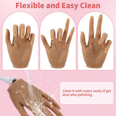 ALUROICE main-silicone-angulations-flexibles, flexibilité adaptée à diverses techniques.