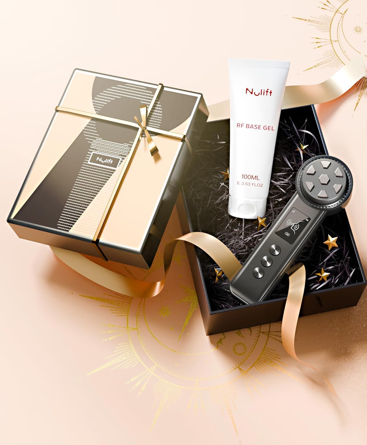 ALUSHEE Nulift: vibration stimulant la microcirculation du visage.