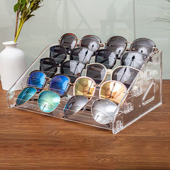 ALUYUYO étagère-lunettes, visibilité boutique et organisation verticale pour vos lunettes.