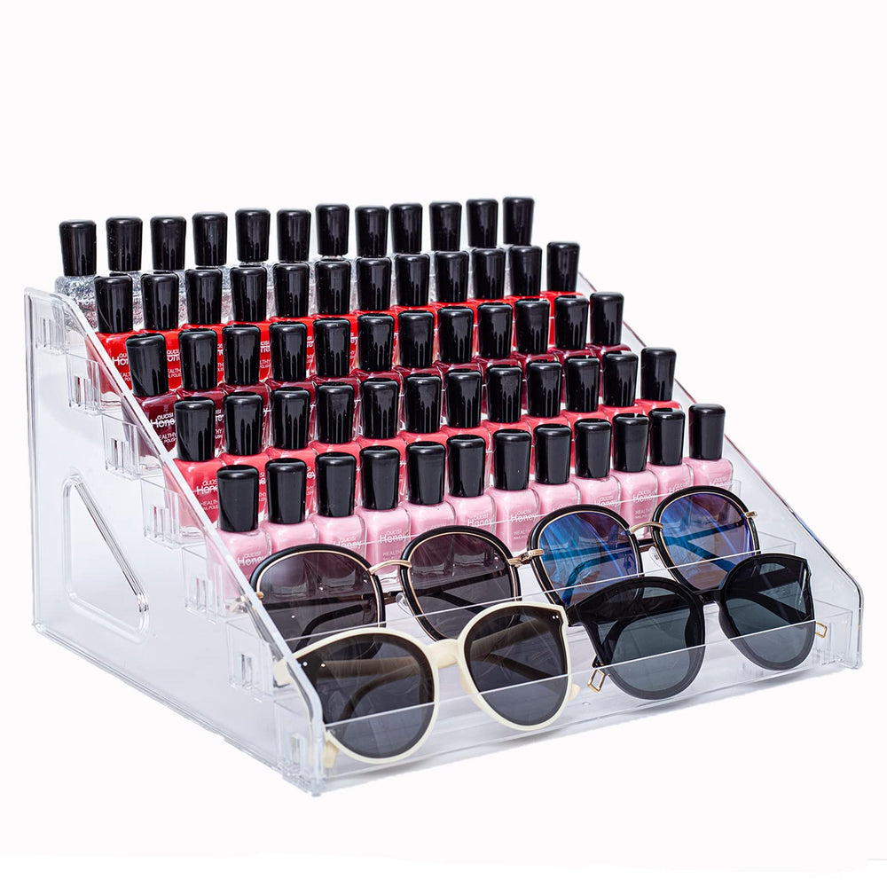 ALUYUYO organiseur 7 niveaux pour vernis et lunettes, montage rapide sans outils.