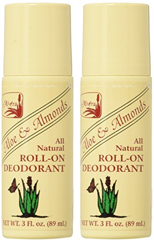 Alvera Roll-On Déodorant Aloe et Nigelle – étiquette propre, emballage pratique pour le lot.