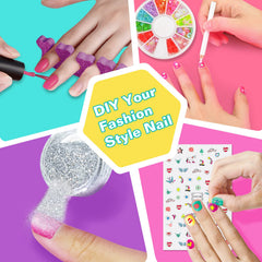 Amagoing paillettes-vernis pour nail art brillant et amusant