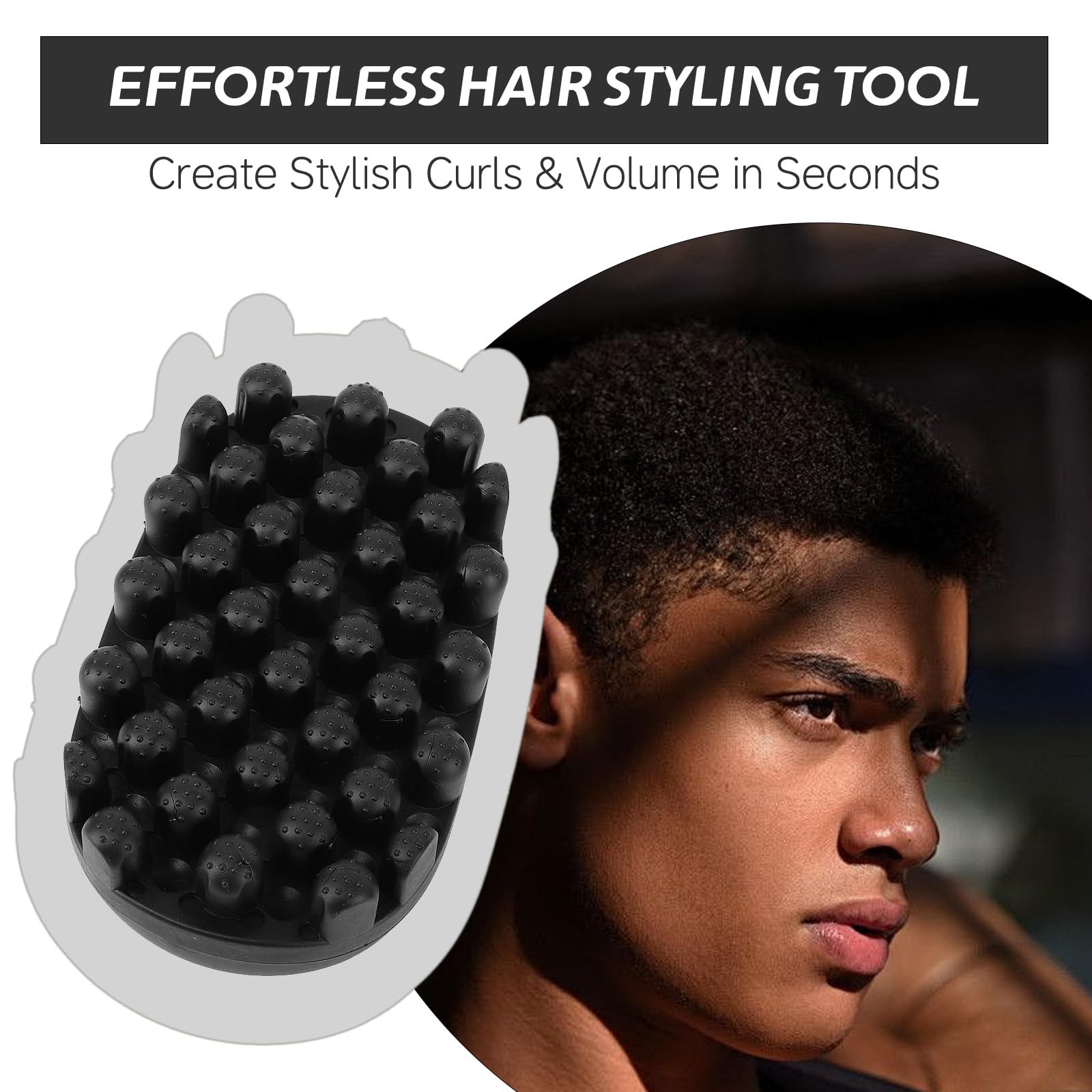 AMAKO Twist King Eponge application rapide: coiffage fluide sans effort