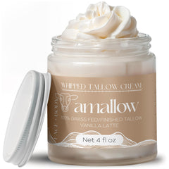 Amallow bouteille Beurre de Bœuf 100% naturel pour hydratation visage et corps.
