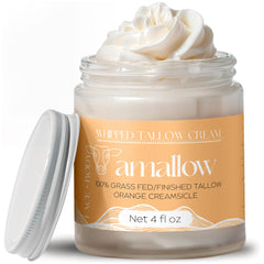 Emballage Amallow avec tallow de bœuf, soin doux pour peau sensible