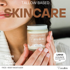 Amallow texture mousseuse, lotion légère qui s’étale facilement et nourrit la peau.