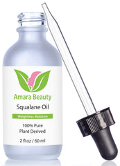 Amara Beauty Squalane: bouteille pratique pour hydratation rapide et légère.
