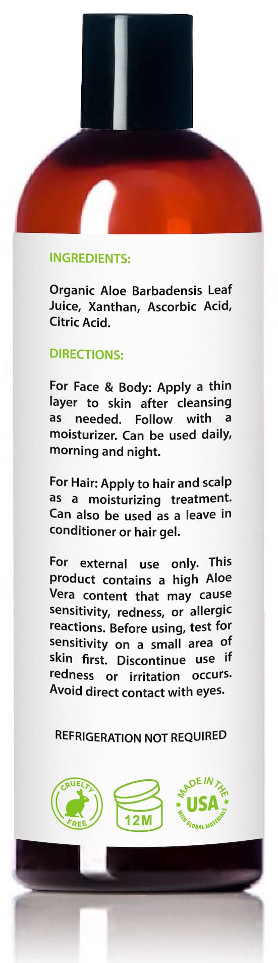 Amara Beauty Aloe Vera apres soleil: apaise et hydrate