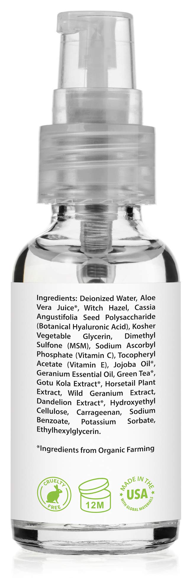 Amara Beauty Sérum – application sur le visage, peau apaisée et nourrie.