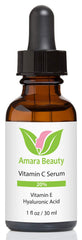 Amara Beauty Sérum Vitamine C 20 % – texture soyeuse, peau douce.