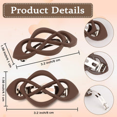 Barrettes Amariver kaki, accessoire chic et polyvalent.