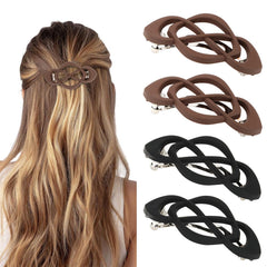 Barrettes Amariver ensemble quatre coloris pour varier les looks au quotidien.