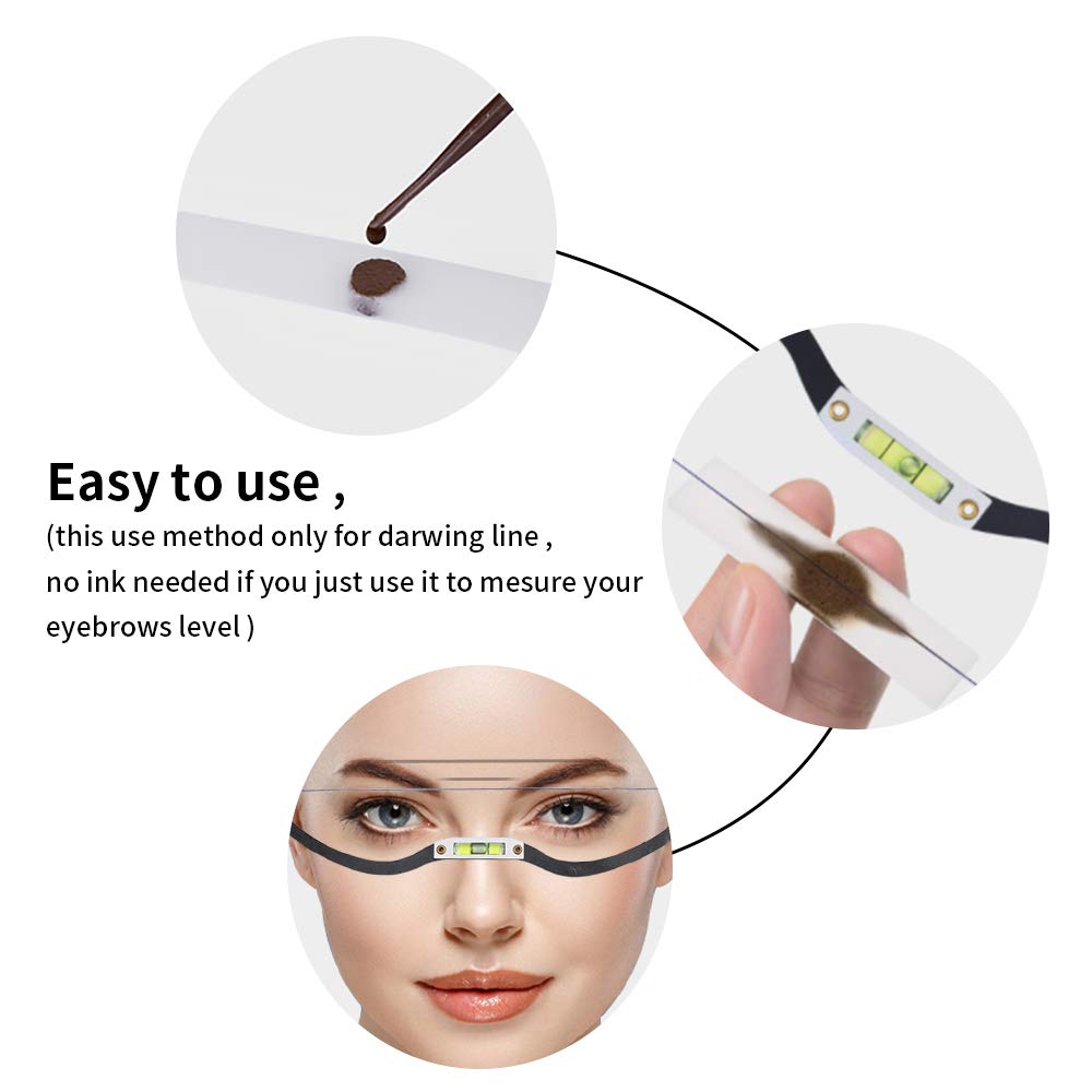 Amariver niveau-bulle-sourcils garantit l'équilibre visuel