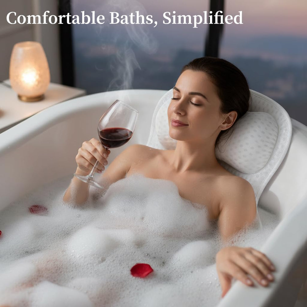 AmazeFan oreiller-bain-compatible-tout-baignoires, adaptation universelle