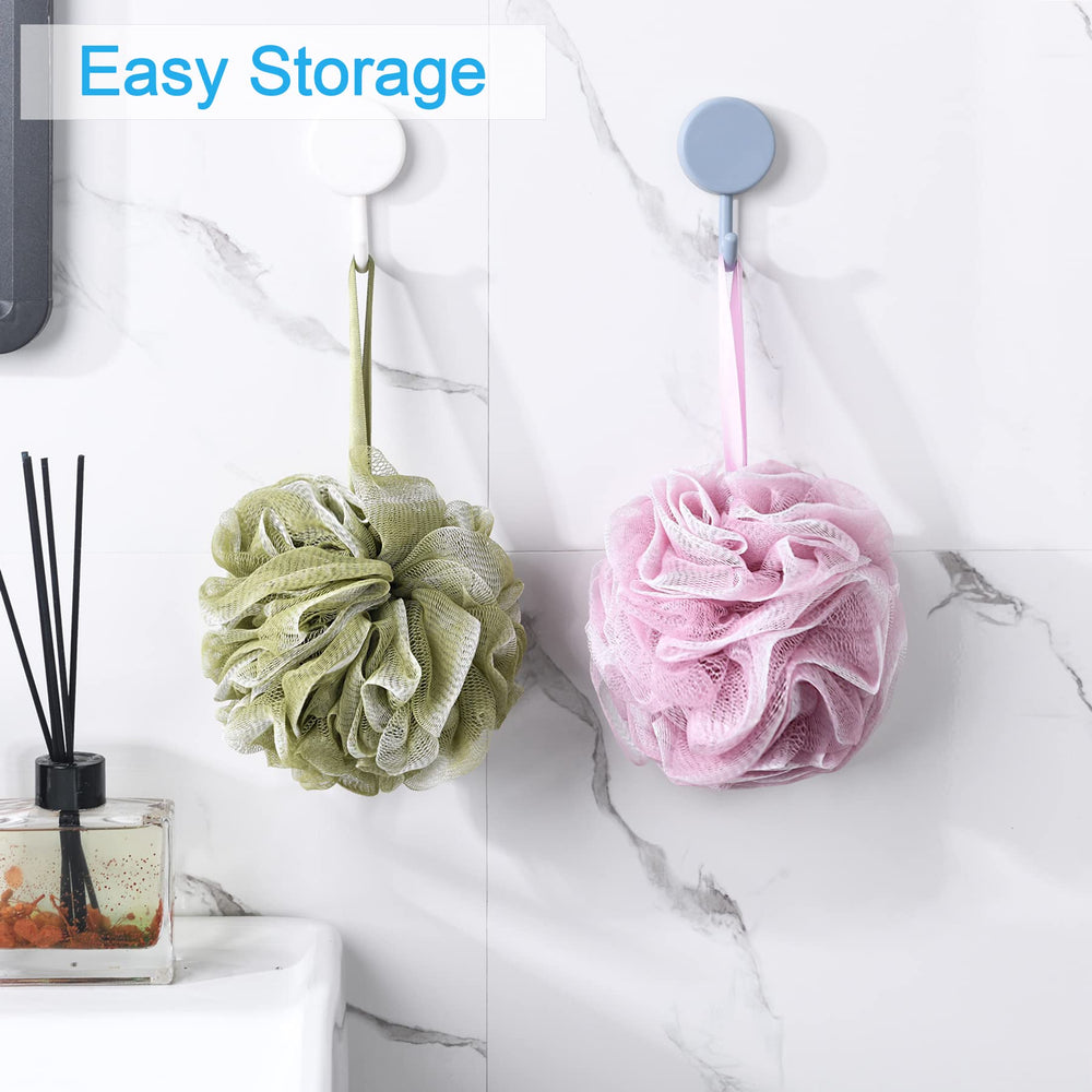 Éponge AmazerBath luffa, mousse riche pour une douche plus luxueuse.