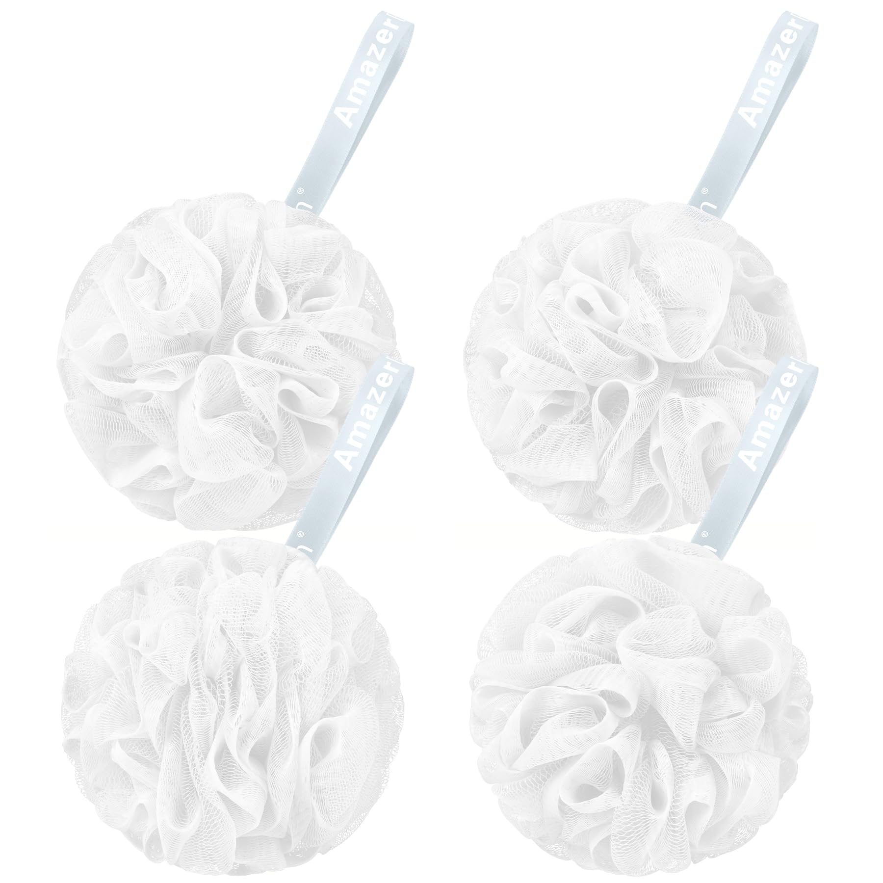 AmazerBath loofah: éponge douce qui exfolie et nettoie la peau.
