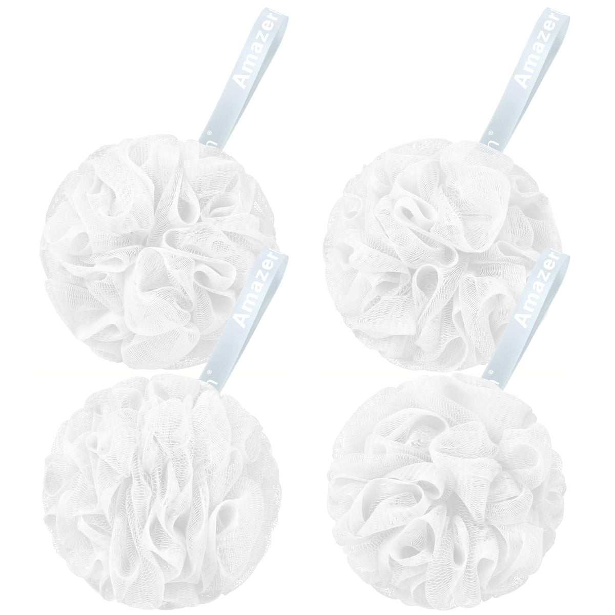 AmazerBath loofah: éponge douce qui exfolie et nettoie la peau.