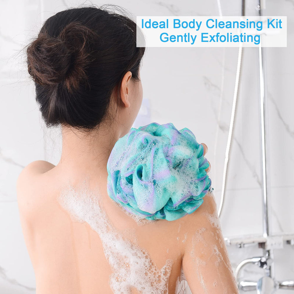 AmazerBath Loofah: fixation renforcée assurant une longue durée lors de l’utilisation.