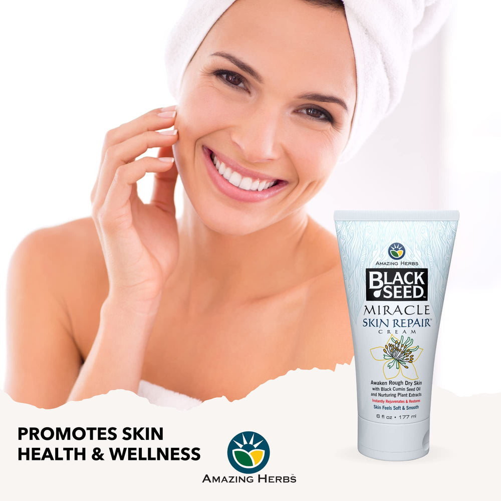 Application rapide de la Crème Miracle Nigelle – routine quotidienne simplifiée.