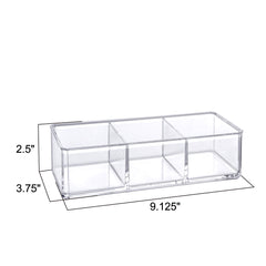 Amazing Abby Glamour ensemble pratique pour coiffeuse – 3 compartiments optimiseront votre espace.