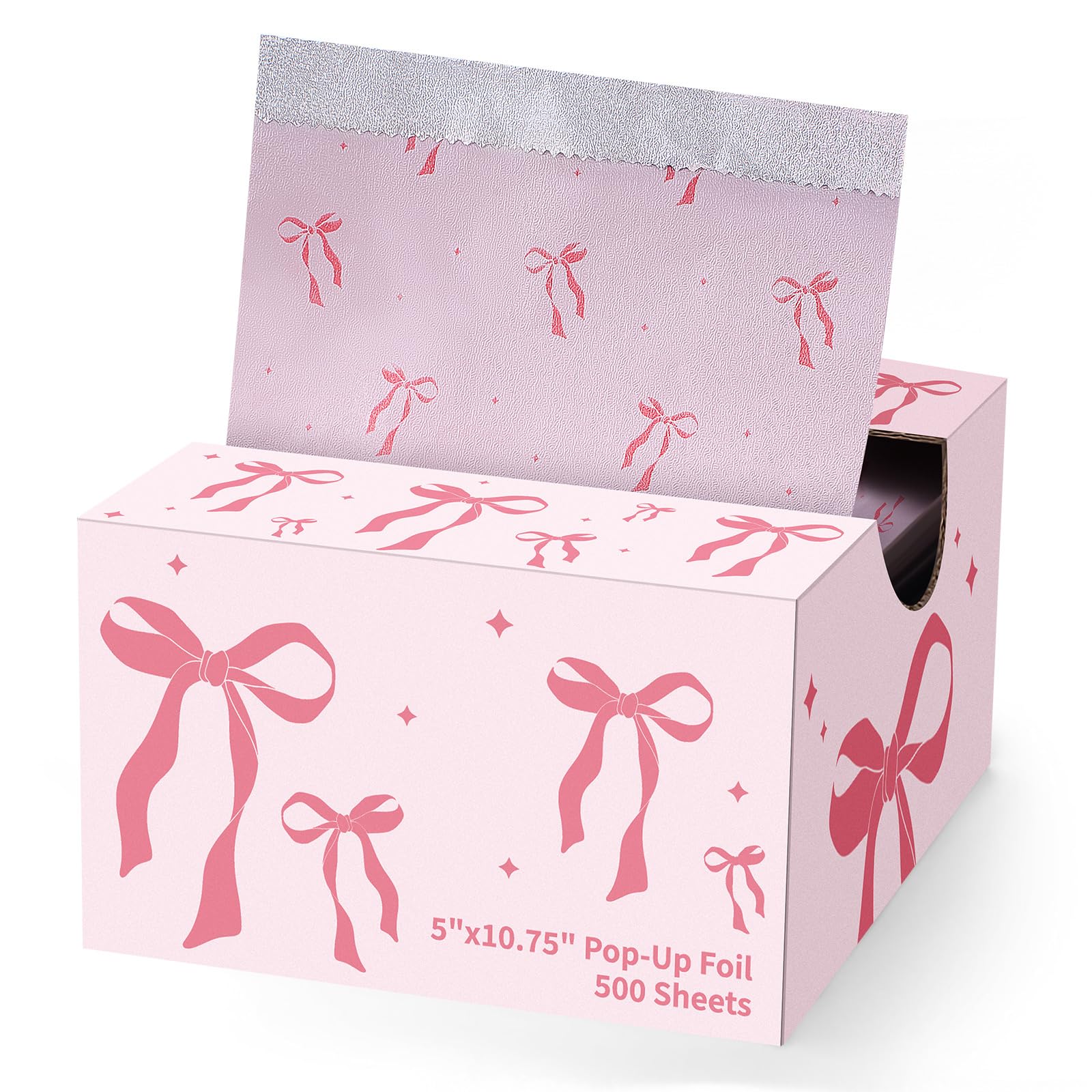 Feuilles AmazingSpark rose avec motif nœud pour highlights efficaces