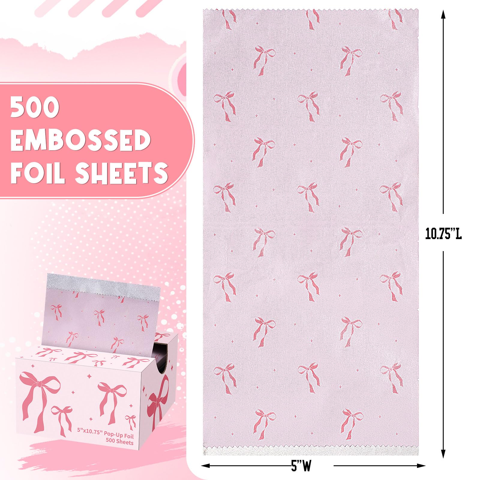 Feuilles pop-up AmazingSpark pour cheveux, faciles à saisir lors de la coloration