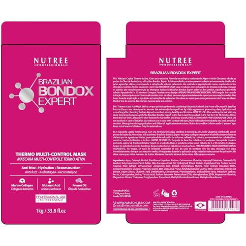Cheveux brillants après l'utilisation du Bondox Expert, effet doux et naturel.