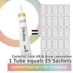 Amber Lash Curlerful boîte d’emballage pro, prêt à l’emploi.