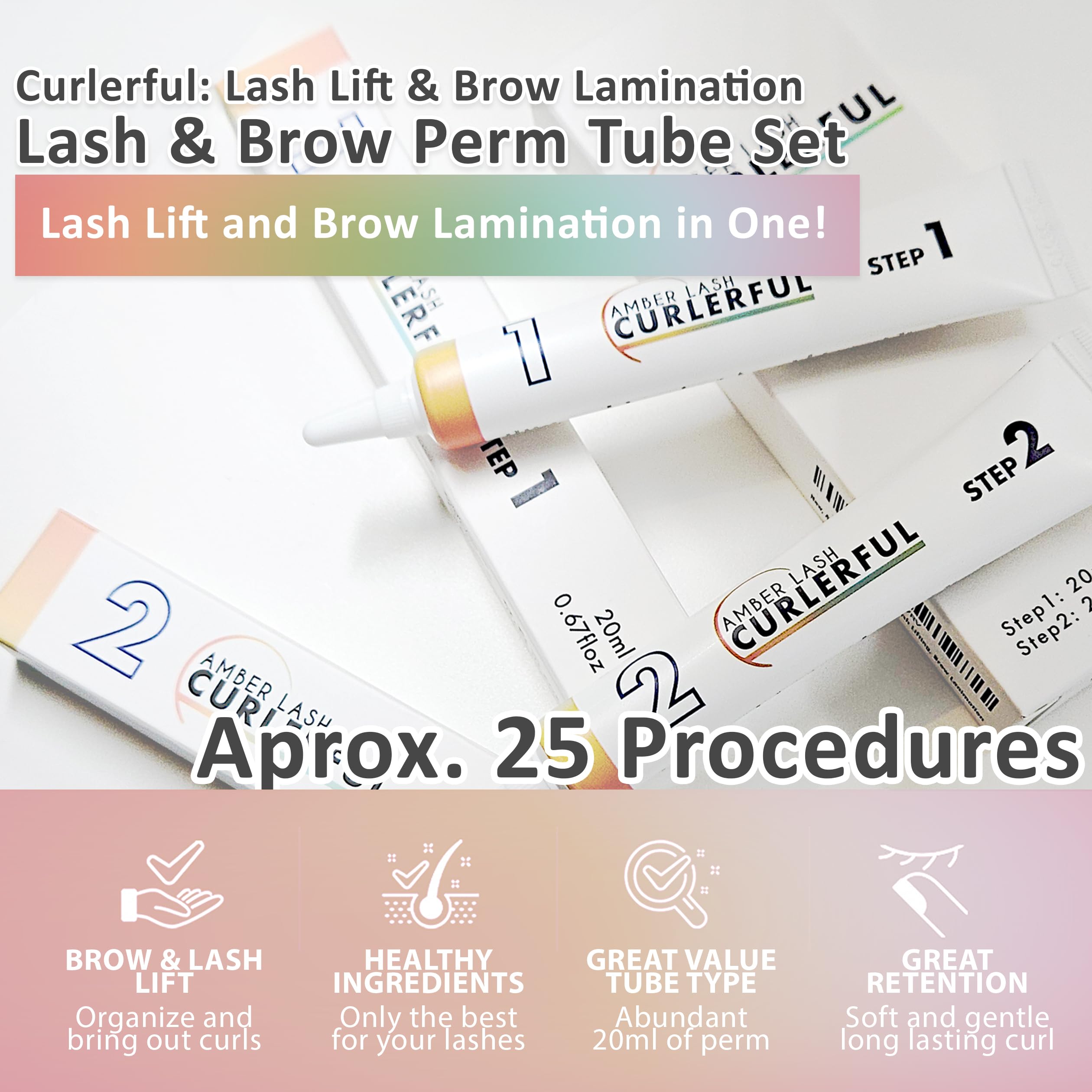 Amber Lash Curlerful Étape 2 : fixation, bouclage durable et homogène.
