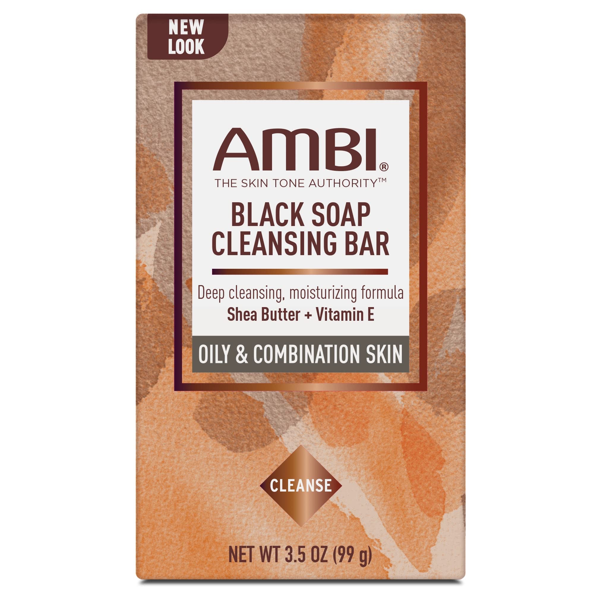 Ambi Savon Noir Karité – mousse douce pour nettoyer en douceur la peau.