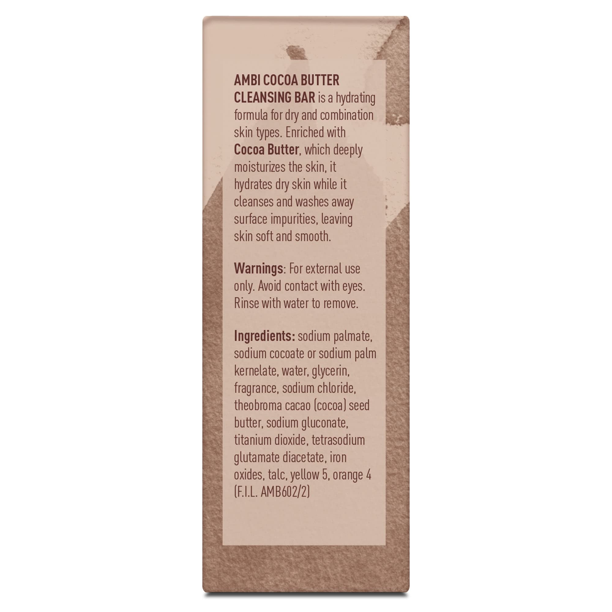 Ambi savon solide, texture crème: utilisation simple sous la douche.