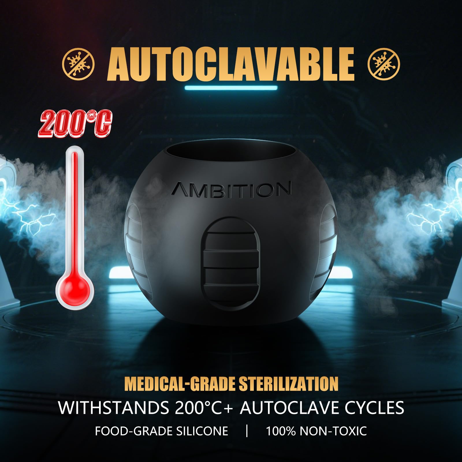 Ambition compatibilite 32-34mm s’adapte facilement aux grips Ambition.