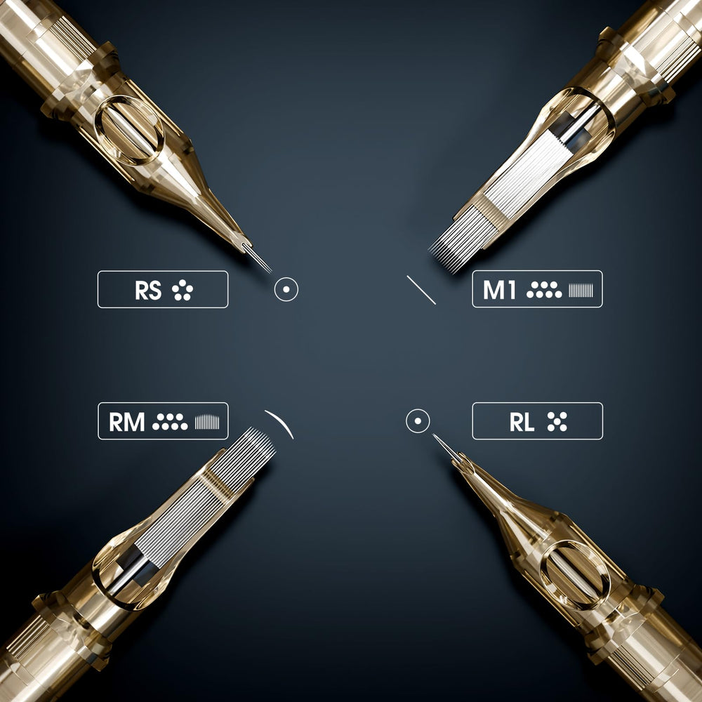 Flux d'encre optimisé dans les cartouches Ambition.