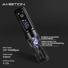 Ambition Soldier affichage à LED, suivi facile de la vitesse et de la charge