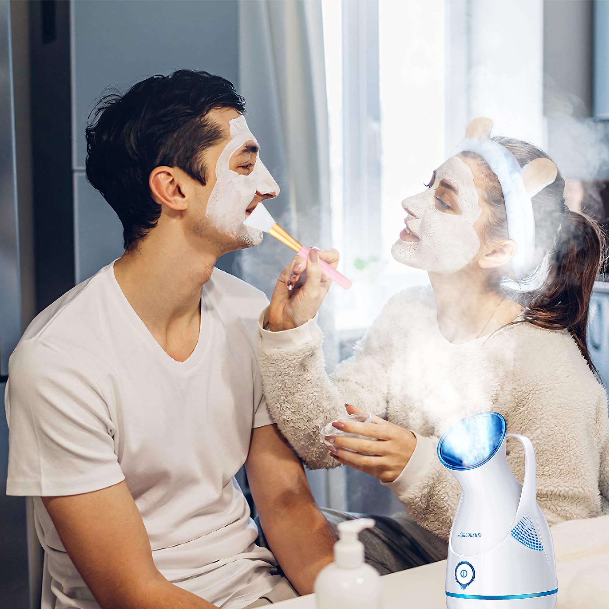 Cadeau beauté Amconsure bleu pour soin du visage