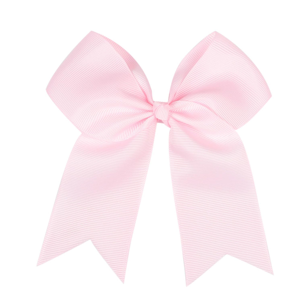 AMYDECOR Noeud pompon 5 pouces avec clip sans dents, fixation douce sur cheveux.