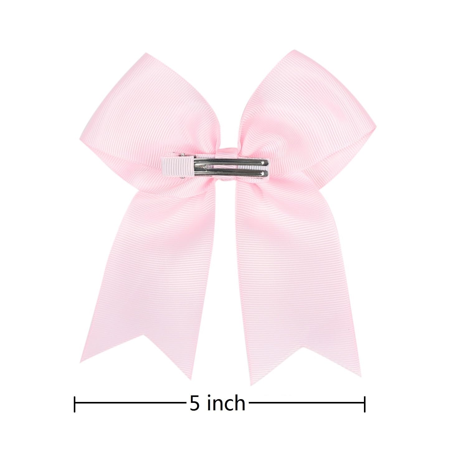 AMYDECOR Noeud pompon 5 pouces rouge, accessoire polyvalent et tendance.