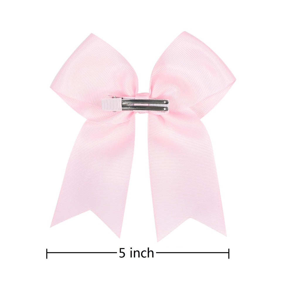 AMYDECOR Noeud pompon 5 pouces rouge, accessoire polyvalent et tendance.