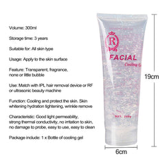 Gel Amelar à application facile sur la peau, clair et facile à nettoyer.