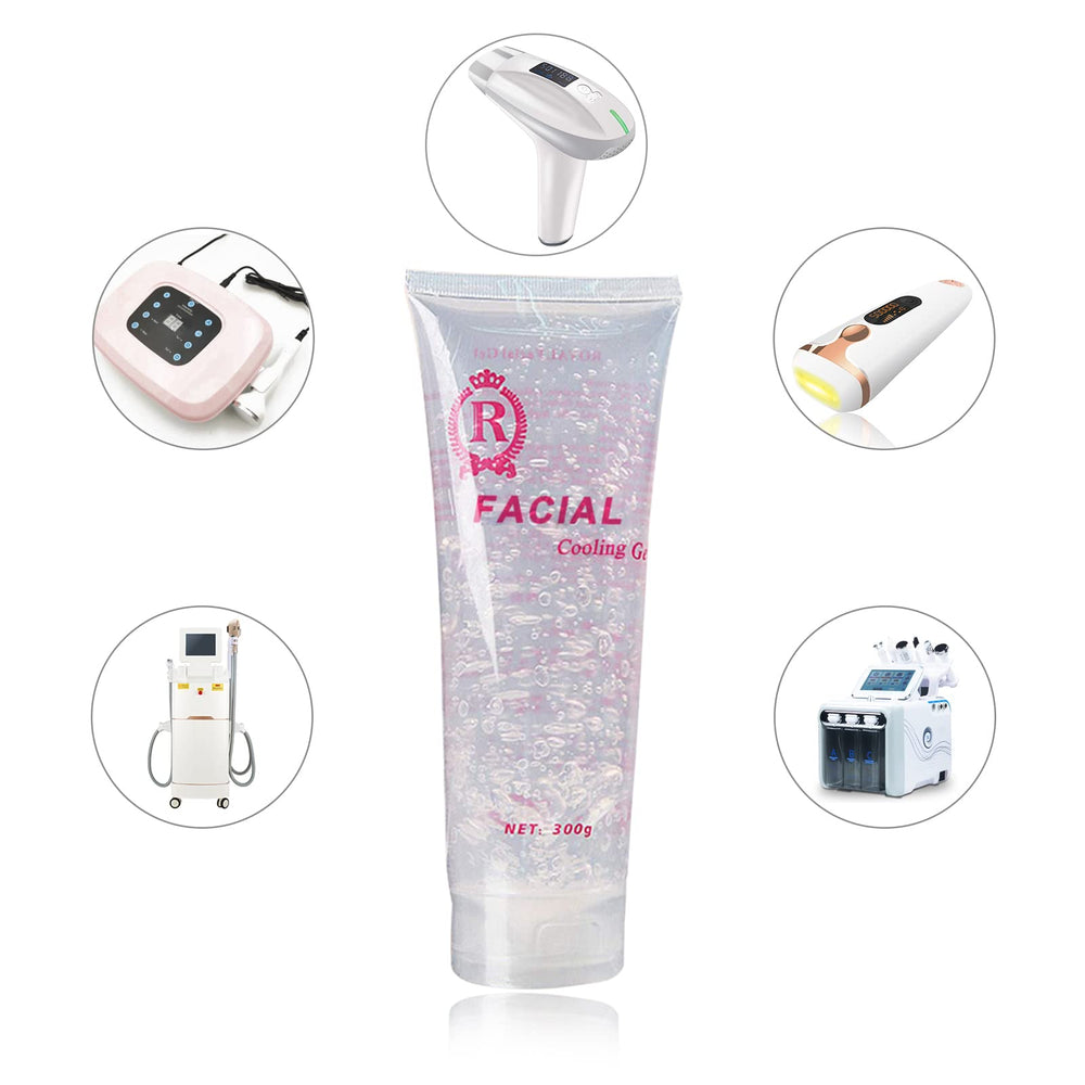 Gel clair et aqueux Amelar, nettoyage rapide après soins RF.