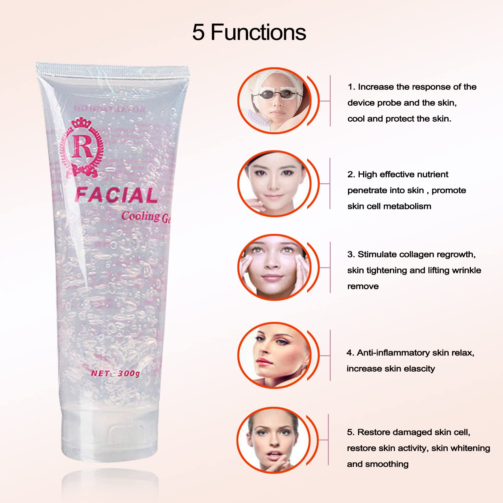 Gel RF Amelar utilisable seul comme hydratant visage.