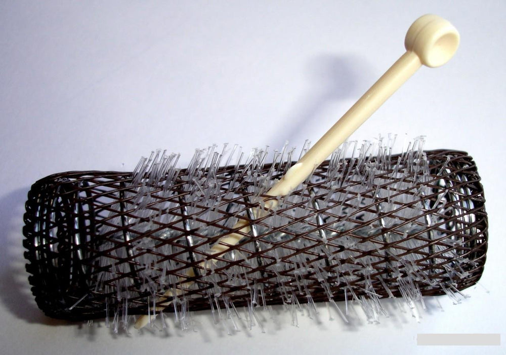 Ameliana brosse-coiffage-nylon: adhérence rapide pour boucles nettes