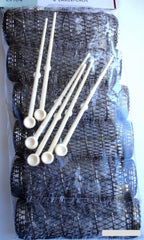 Ameliana ensemble-12-rouleaux-coiffage: kit polyvalent pour tous types de cheveux