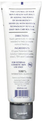 Gel Silver Biotics, texture non-grasse, absorption rapide pour la peau.