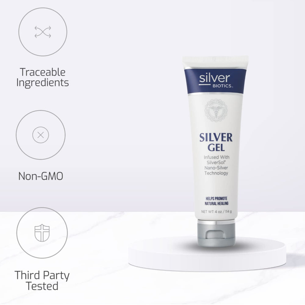 American Biotech Labs Silver Biotics Gel adapté à toute la famille.