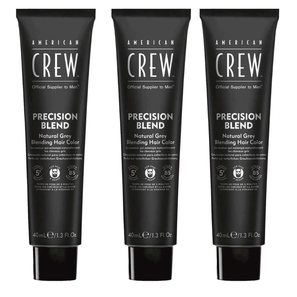 AMERICAN CREW couleur temporaire – bouteille, couverture naturelle des gris.